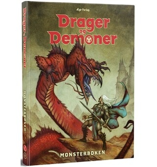 Drager og Demoner Monsterboken Norsk utgave